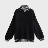 Györgyi™ - Oversize Paris Knit pulóver