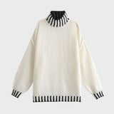 Györgyi™ - Oversize Paris Knit pulóver