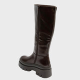 Márkó™ - Barna Magassarkú Csizma