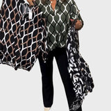 Flóriána™ – Blúz grafikai nyomattal