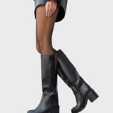 Marianna™ - Magas szárú fekete csizma