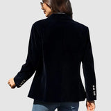 Alexandra™ - Elegáns bársonykabát