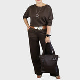 Jusztina™ - Elegáns és sokoldalú női háromrészes szett 