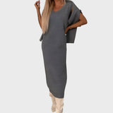 Katalin™ - Stílusos kétrészes kötött szett