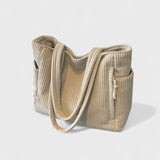 Szandra™ - Kötéllel díszített bőrönd részletei