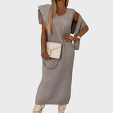 Katalin™ - Stílusos kétrészes kötött szett