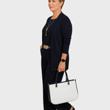 Jusztina™ - Elegáns és sokoldalú női háromrészes szett 