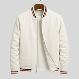 Alex™ - Stílusos csíkos bomberdzseki