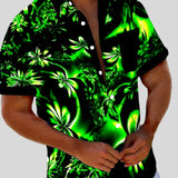 Bertalan™ - Férfi virágos ing