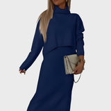 Katalin™ - Stílusos kétrészes kötött szett