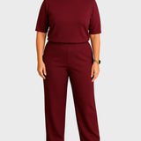 Jusztina™ - Elegáns és sokoldalú női háromrészes szett 