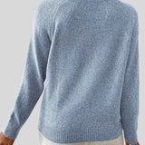 Fédra™ - Elegáns kötött pulóver gyöngyös részletekkel