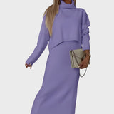 Katalin™ - Stílusos kétrészes kötött szett