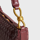 Szabina™ - Fonott bőr válltáska