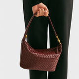 Szabina™ - Fonott bőr válltáska