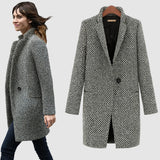 Enikő™ - Stílusos őszi és téli kabát