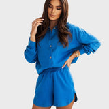 Liza™ - Santorini ing és rövidnadrág szett