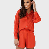 Liza™ - Santorini ing és rövidnadrág szett