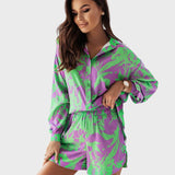 Liza™ - Santorini ing és rövidnadrág szett