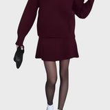 Kinga™ - Stílusos kétrészes kötött szett 