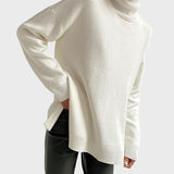 Hajnalka™ - Garatlan nyakú, túlméretezett kötött pulóver