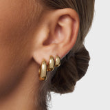 Veron™ - Egyszerű kerek fülbevalók