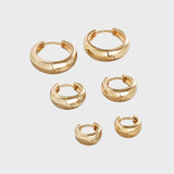 Veron™ - Egyszerű kerek fülbevalók