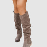 Mónika™ - Kényelmes és meleg velúr csizma