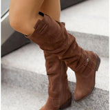 Mónika™ - Kényelmes és meleg velúr csizma