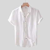 Csongor™ - Nyári lenvászon ing