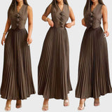 Lilien™ - Elegáns kétrészes ujjatlan szett