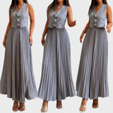 Lilien™ - Elegáns kétrészes ujjatlan szett