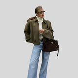 Bettina™ - Túlméretezett velúr kabát