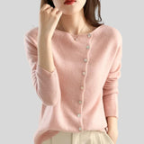 Cecilia™ - Kötött kabát elegáns gombokkal 