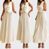 Lilien™ - Elegáns kétrészes ujjatlan szett