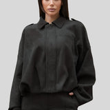 Bettina™ - Túlméretezett velúr kabát