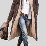 Brigitta™ - Meleg, steppelt kabát kapucnival