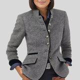 Beata™ - Elegáns kabát vintage bájjal 