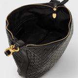 Szabina™ - Fonott bőr válltáska