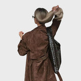 Aliz™ - Stílusos velúr kabát