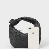 Szivárvány™ - Mini fonott Hobo táska csomóval