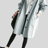 Boglárka™ - Túlméretezett hosszú esőkabát