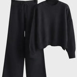 Letícia™ - Elegáns, kétrészes kötött szett