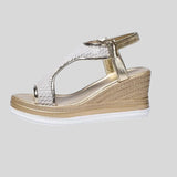 Petra™ - Ortopéd szandálok éksarkúval