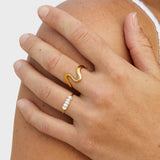 Venusz™ - Arany Hullám Gyűrű