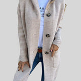 Blanka™ - Hosszú kötött kabát