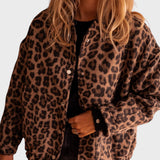 Bella™ - Modern leopárdmintás kabát