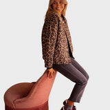 Bella™ - Modern leopárdmintás kabát