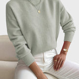 Helga™ - Magas nyakú kötött pulóver