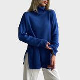 Hajnalka™ - Garatlan nyakú, túlméretezett kötött pulóver